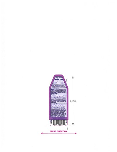 Back Label (Al0038502 Alba Tropical Fruit Kids Sunscreen Spray Spf40 Back Label)
